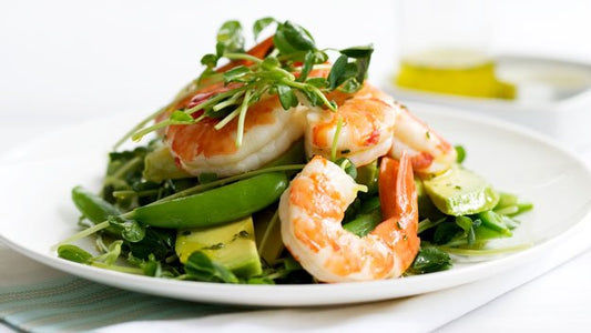 Male Fertility Recipe: Avocado and Prawn Salad - Snowballs Underwear