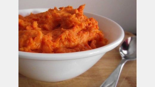 Male Fertility Recipe: Carrot and Sweet Potato Mash - Snowballs Underwear