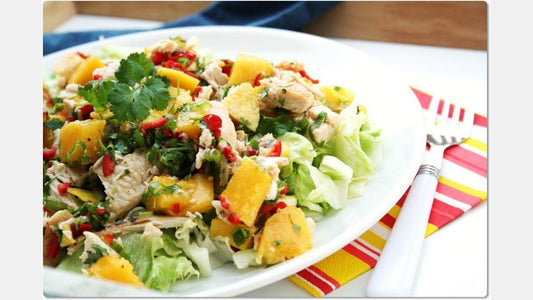 Male Fertility Recipe: Chicken, Avocado and Mango Salad - Snowballs Underwear