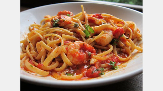 Male Fertility Recipe: Chilli Prawn Linguine - Snowballs Underwear