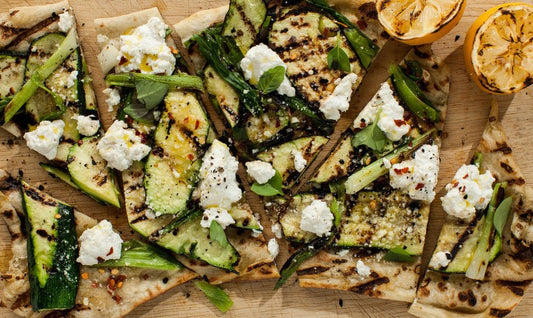 Male Fertility Recipe: Grilled Leek Flatbread - Snowballs Underwear