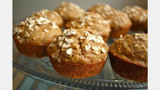 Male Fertility Recipe: High-Protein Banana Oat Muffins - Snowballs Underwear