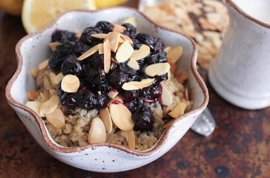 Male Fertility Recipe: Porridge with Blueberry Compote - Snowballs Underwear