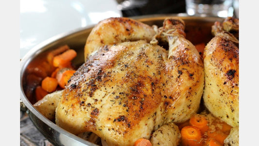Male Fertility Recipe: Roast Chicken with Artichokes, Tomatoes and Garlic - Snowballs Underwear