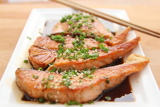 Male Fertility Recipe: Salmon with Ginger-Soy Butter - Snowballs Underwear