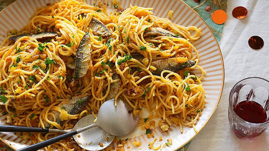 Male Fertility Recipe: Sicilian Pasta with Sardines - Snowballs Underwear