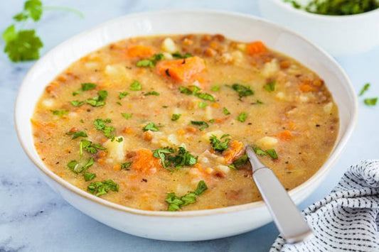Sweet Potato and Lentil Stew - Snowballs Underwear